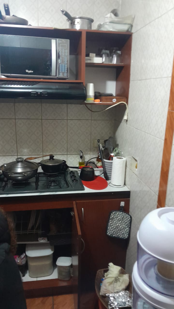 Cocina antes de la remodelación en Bogotá — estado original